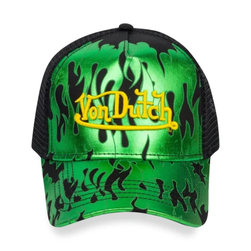 City Of Angels Green Trucker