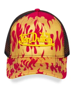 City Of Angels Red Yellow Trucker