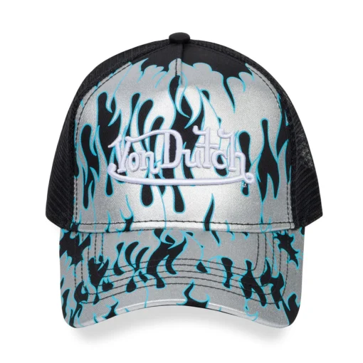 City Of Angels Silver Blue Trucker