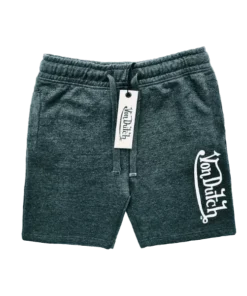 Dark Grey And White Von Dutch Shorts