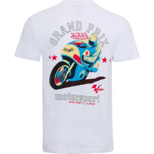 MOTO 4 GRAND PRIX RACER WHITE SS TEE