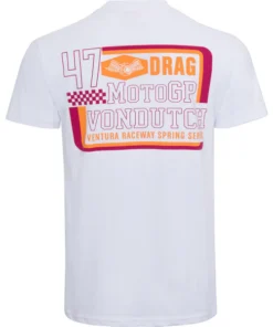 MOTO 4 VENTURA RACEWAY WHITE SS TEE