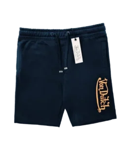 Navy And Orange Von Dutch Shorts