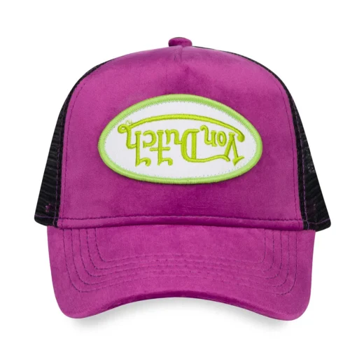 Purple Lime Velvet Crush Trucker