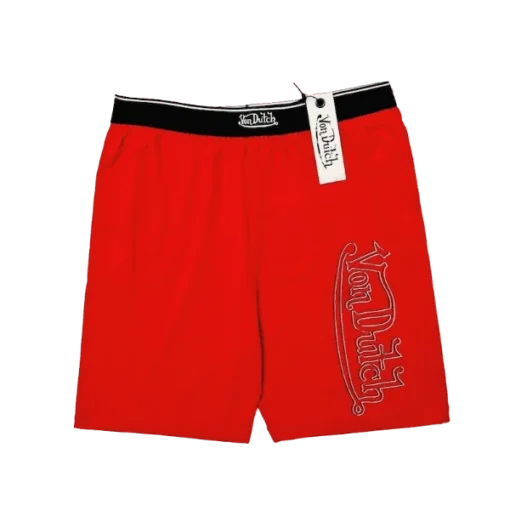 Red Von Dutch Shorts