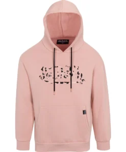 UNISEX CHEETAH PINK ON PINK HOODIE