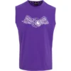 VON DUTCH ORIGINALS FLYING EYEBALL PURPLE SLEEVELESS TEE