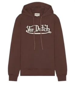 Von Dutch Brown Hoodie