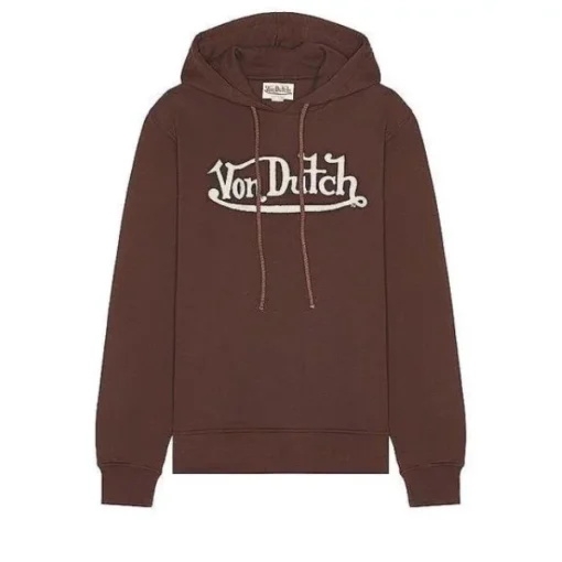 Von Dutch Brown Hoodie